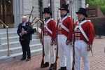 with Honor Guard, Wedding in Alexandria